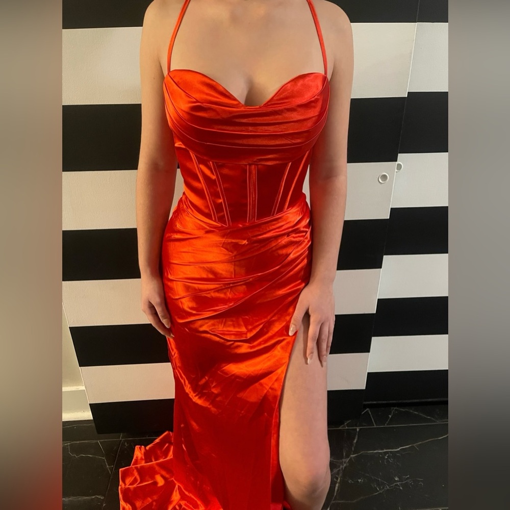 Red formal dress size 0!